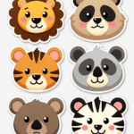 Animals & Wildlife - Sticker Sheet v56